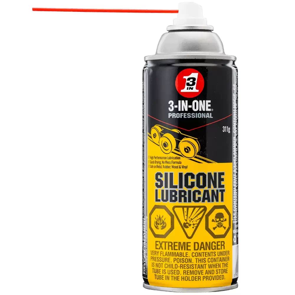 3-In-One 87001041 311G Professional Silicone Spray Lubricant